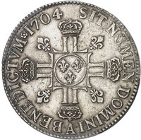 1 Silver Ecu reverse