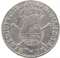 ¼ Silver Ecu reverse