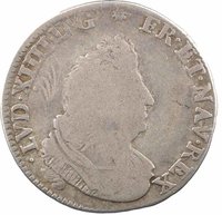 ¼ Silver Ecu obverse