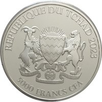 5000 Francs CFA obverse