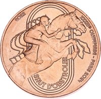 ¼ Euro reverse