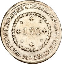 160 Réis obverse