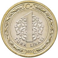 1 Lira reverse