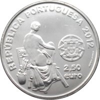 2½ Euro obverse