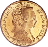 6400 Réis obverse