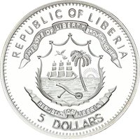 5 Dollars obverse