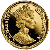 ⅒ Crown obverse