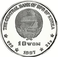 10 Won obverse