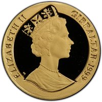 ½ Crown obverse