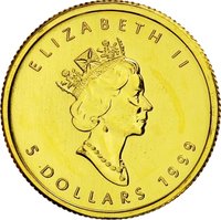 5 Dollars obverse