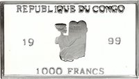 1000 Francs CFA obverse