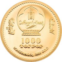 1000 Tögrög obverse