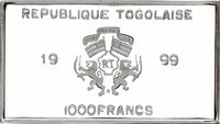 1000 Francs CFA obverse