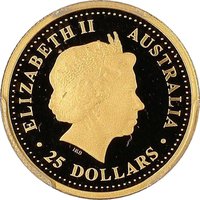 25 Dollars obverse