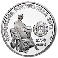 2½ Euros obverse