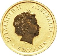 5 Dollars obverse
