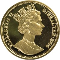 ½ Crown obverse