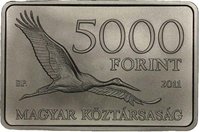 5000 Forint obverse
