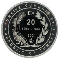 20 Lira obverse