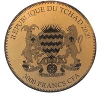 3000 Francs CFA obverse