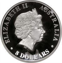 8 Dollars obverse
