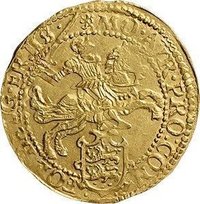½ Gold Rider obverse