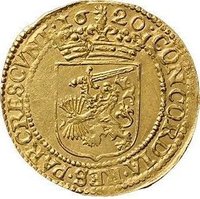 ½ Gold Rider reverse