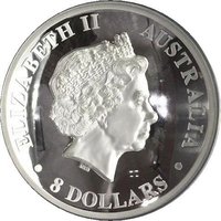 8 Dollars obverse