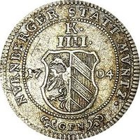 4 Kreuzers obverse