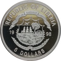 5 Dollars obverse
