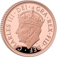 ½ Sovereign obverse