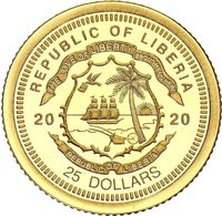 25 Dollars obverse