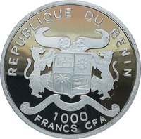 1000 Francs CFA obverse