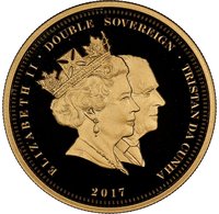 2 Sovereigns obverse