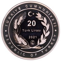 20 Lira obverse