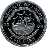 5 Dollars obverse