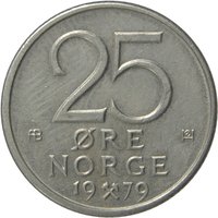 25 Øre reverse