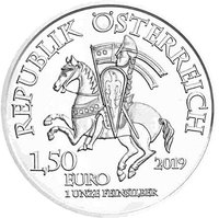 1½ Euro obverse