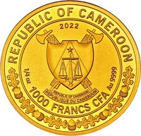 1000 Francs CFA obverse