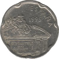 50 Pesetas obverse