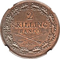 2 Skilling Banco reverse