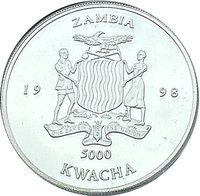 5000 Kwacha obverse