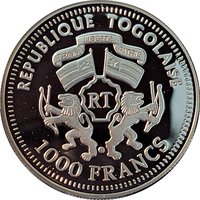 1000 Francs CFA obverse