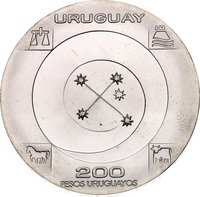 200 Pesos Uruguayos obverse