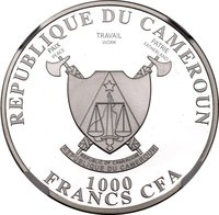 1000 Francs CFA obverse