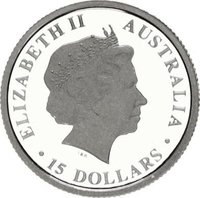 15 Dollars obverse