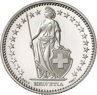 1 Franc obverse