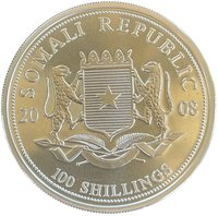 100 Shillings obverse