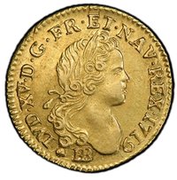 ½ Gold Louis obverse