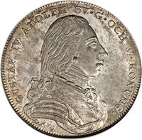 1 Riksdaler obverse